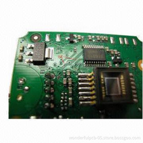 Double-sided Express Bare Electronic PCB, Made of FR4, with 1.0mm Board Thickness, Used for Computer